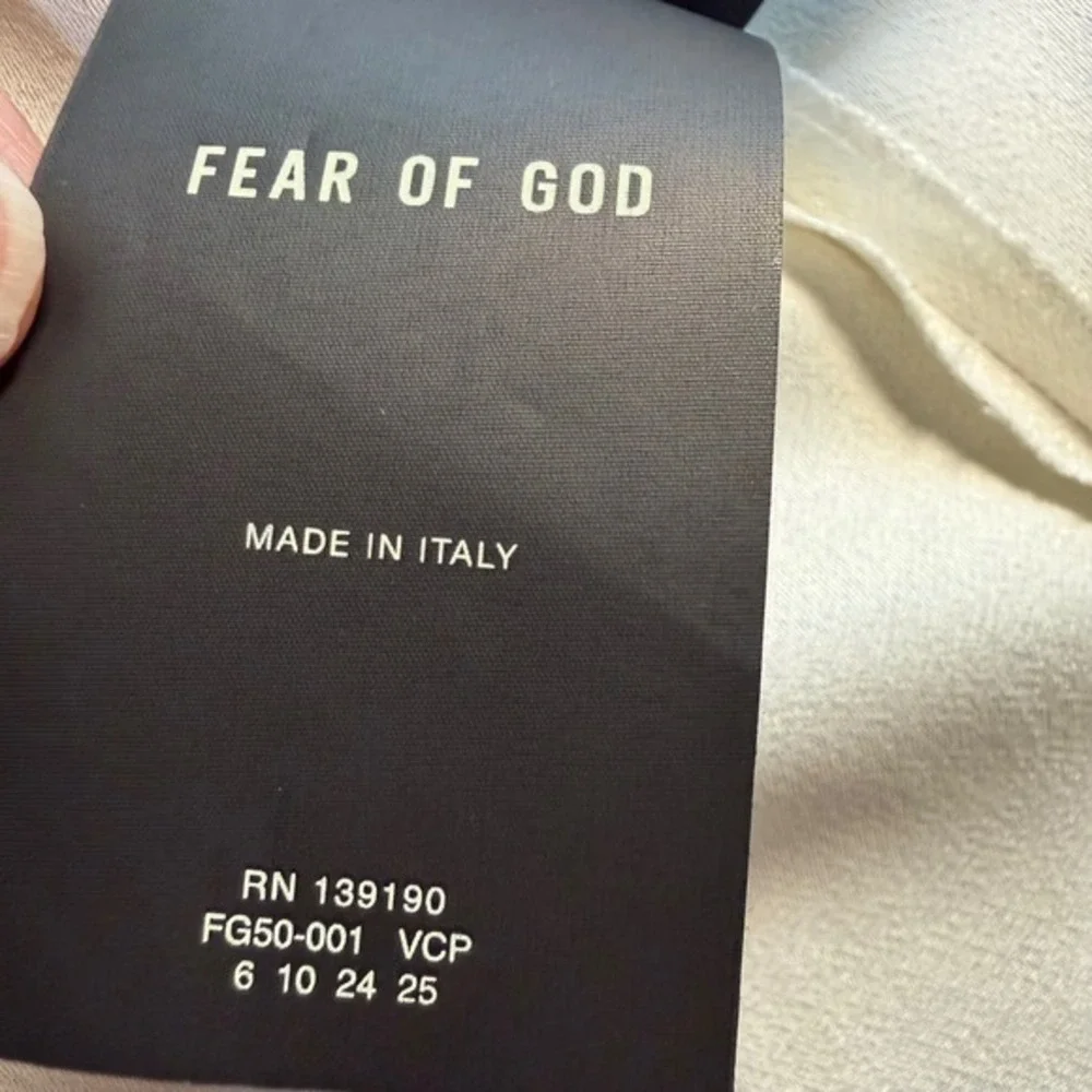 Fear of God Seventh‎ Collection Mainline Mens Viscose Made in Italy Size 48 M-L